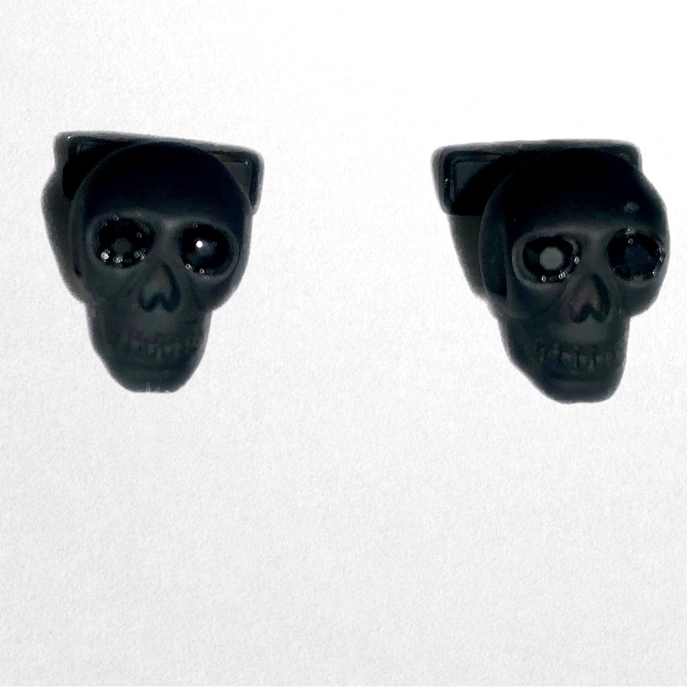 Ravi Ratan Crystal Skull Cufflinks